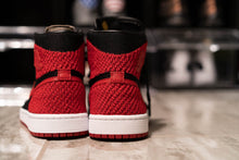 Load image into Gallery viewer, Air Jordan 1 Retro High OG Flyknit GS &#39;Bred&#39; - 919702 001(Size 7Y -  New)
